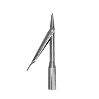 картинка Наконечник нерж. 9 см Пуля от магазина DivingWolf