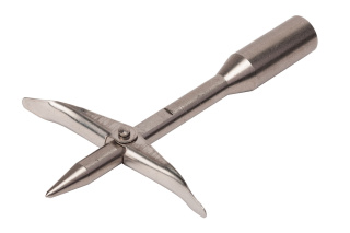 картинка Наконечник Salvimar Medio из нерж. стали с 2-мя короткими флажками от магазина DivingWolf