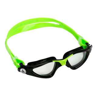 картинка Очки для плавания Aqua Sphere KAYENNE JUNIOR (прозр.линзы), black/lime от магазина DivingWolf