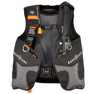 картинка Жилет-компенсатор AquaLung Wave 2016, Black/Charcoal/Orange от магазина DivingWolf
