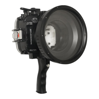 картинка Sea Frogs X-T30 Black Kit FP 90/62 Type 1 with pistol grip подводный бокс для Fujifilm X-T30 с портом для 18-55/16-50 и пистолетной рукояткой от магазина DivingWolf