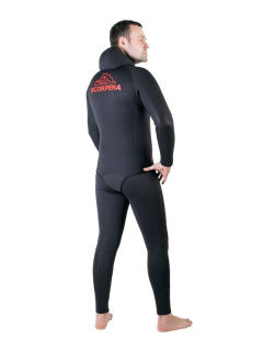 картинка Гидрокостюм Scorpena RedLine 9 мм открытая пора от магазина DivingWolf