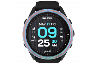 картинка Компьютер-декомпрессиометр подводный ATMOS MISSION 3 BLACK IRIDESCENT, наручный от магазина DivingWolf