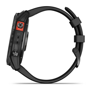 картинка Часы Garmin FENIX 7X Solar серый с черным ремешком от магазина DivingWolf