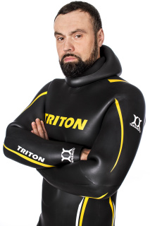картинка Гидрокостюм Triton 7 мм голый от магазина DivingWolf