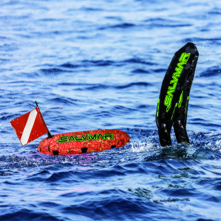 картинка Буй двойной овальный Salvimar, камуфляж KRYPSIS от магазина DivingWolf