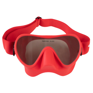 картинка Маска Scorpena N3 зеркальн., с эласт.ремешком, красн. от магазина DivingWolf