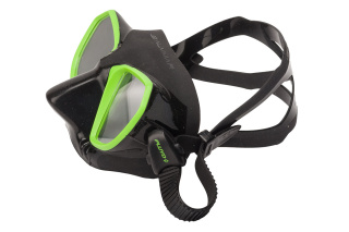 картинка Маска Salvimar Noah Черный/Ядовито-зеленый от магазина DivingWolf