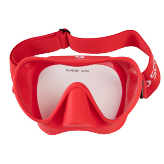 картинка Маска Scorpena N3 с эласт.ремешком, красн. от магазина DivingWolf