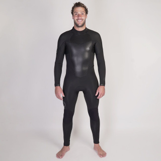 картинка Гидрокостюм мужской Sooruz Fullsuit 4/3 BZ FIGHTER (Black) от магазина DivingWolf