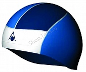 Шапочка Aqua Sphere Skull cap II, white/blue