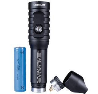 картинка Фонарь Salvimar BLAST 1200 люмен, 1 диод, 1 аккумулятор 18650 от магазина DivingWolf
