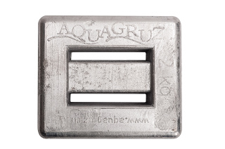 картинка Груз 2 кг (квадрат) АкваГруз от магазина DivingWolf