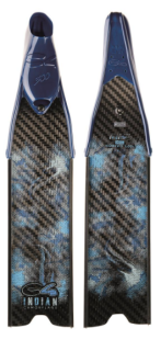 картинка Ласты С4 INDIAN CAMO OCEAN (карбон Т700, угол 32, синие калоши С4 300 2.0) от магазина DivingWolf