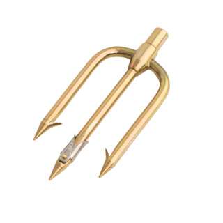 картинка Наконечник трезубый плоский с 2 флажками от магазина DivingWolf