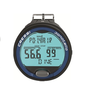 картинка Компьютер Cressi Donatello (декомпрессиметр, для дайвинга и фридайвинга) от магазина DivingWolf