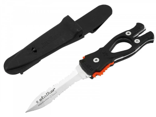 картинка Нож Sargan Сталкер-стропорез ZR1 - зеркальная полировка Sargan от магазина DivingWolf