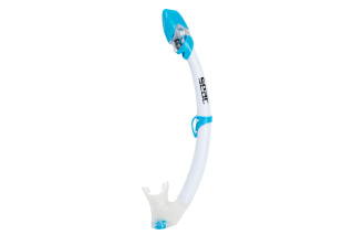 картинка Трубка SEAC SUB TRIBE DRY CLEAR/LIGHT BLUE от магазина DivingWolf