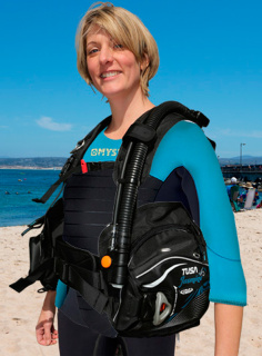 картинка Компенсатор-плавучести Tusa Jasmine (BC-0401) (женский) от магазина DivingWolf