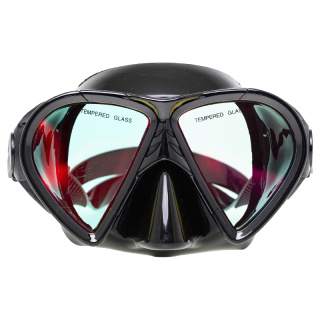 картинка Маска Marlin Crystal Black с просветленными стеклами от магазина DivingWolf