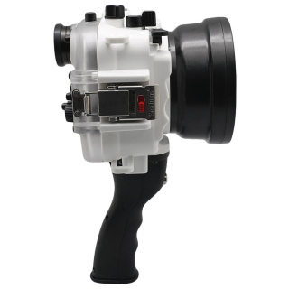 картинка Sea Frogs RX1xx Salted Line Series (White) + with pistol grip подводный бокс для Sony RX100 серии от магазина DivingWolf