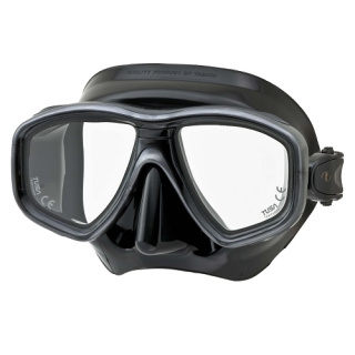 картинка Маска Tusa Geminus, черный силикон от магазина DivingWolf