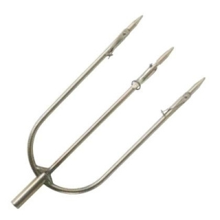 картинка Наконечник Трезубец Big из нержавеющей стали с 3-мя подвижными флажками Salvimar от магазина DivingWolf