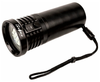 картинка Фонарь дайвинговый Ferei Shine W167 8 x Cree XM-L2 холодный ShineV20 от магазина DivingWolf