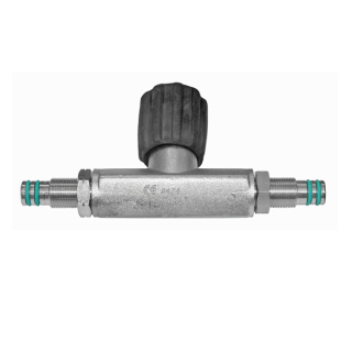 картинка Манифолд 186мм (11,1л-S80) с изолятором радиальный 300bar O2 очищенный BTS от магазина DivingWolf