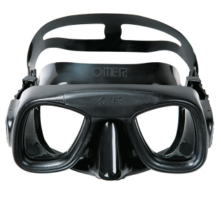 картинка Маска Abyss - черный силикон O.M.E.R. от магазина DivingWolf