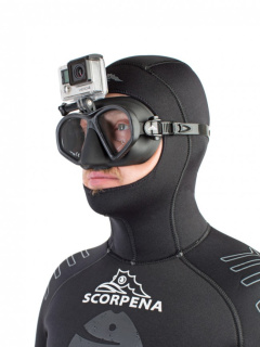 картинка Маска Scorpena M с креплением для GoPro от магазина DivingWolf