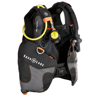 картинка Жилет-компенсатор AquaLung Wave 2016, Black/Charcoal/Orange от магазина DivingWolf