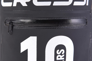 картинка Гермомешок CRESSI с карманом на молнии, DRY BAG, серый 10  литров от магазина DivingWolf