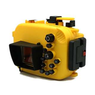 картинка Sea Frogs TG-5/TG-6 yellow подводный бокс для Olympus Tough TG-5/TG-6 от магазина DivingWolf