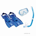 Набор маска+трубка+ласты UPR-0201 Junior TUSA Sport