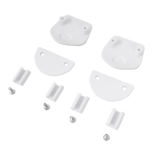 Набор крепежа для калош F1, бел.