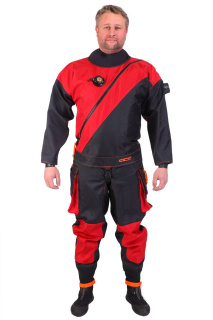 картинка Сухой гидрокостюм Ocean Work Frogman Abyss мужской от магазина DivingWolf