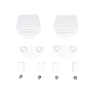 Набор крепежа для калош F1, бел.