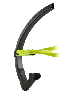 картинка Трубка фронтальная Aqua Sphere Focus, Black/Neon Green от магазина DivingWolf