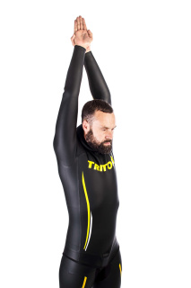 картинка Гидрокостюм Triton для фридайвинга голыйоткрытая пора 3 мм от магазина DivingWolf