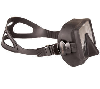 картинка Маска для дайвинга и плавания MK-350 Aquatec черный силикон от магазина DivingWolf