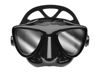 картинка Маска С4 PLASMA black, зеркальная от магазина DivingWolf