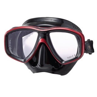 картинка Маска Tusa Ceos Pro, черный силикон от магазина DivingWolf