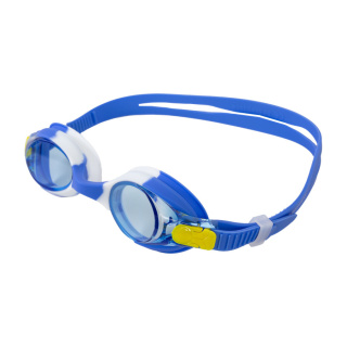 картинка Очки для плавания Scorpena F6 подростковые, бело-син. от магазина DivingWolf