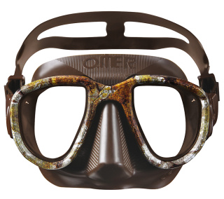 картинка Маска Alien коричневый силикон/рамка Camu 3D O.M.E.R. от магазина DivingWolf