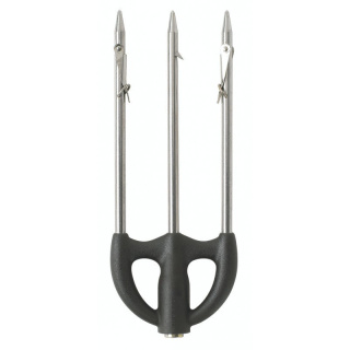 картинка Наконечник Трезубец из нержавеющей стали с 2-мя подвижными флажками Salvimar от магазина DivingWolf