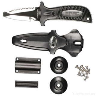 картинка Нож Seac BC-JACK черный от магазина DivingWolf