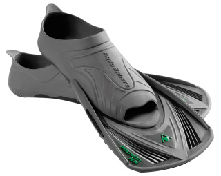 картинка Ласты тренировочные Aqua Sphere МИКРОФИН HP, черные от магазина DivingWolf