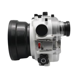 картинка Sea Frogs RX1xx Salted Line Series (White) подводный бокс для Sony RX100 серии со сменными портами от магазина DivingWolf