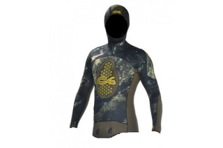 картинка Гидрокостюм C4 EXTREME CAMO, только куртка, 6.5 мм от магазина DivingWolf